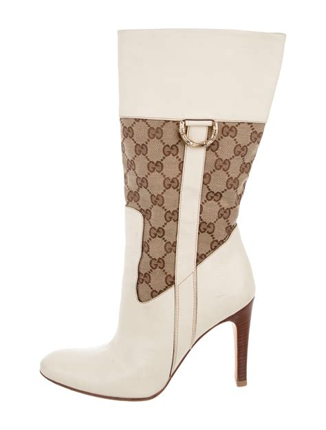 gucci boots matching pocketbook|Gucci high heel boots.